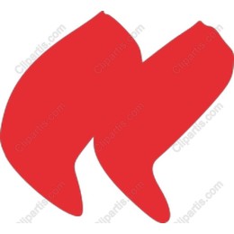 Bold Red Symbol