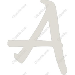 Unique Hand-Drawn Letter A