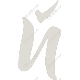 Abstract 'N' Shape