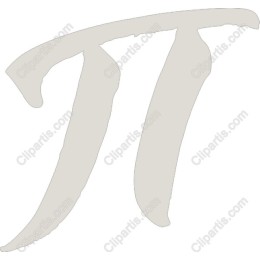 Elegant Pi Symbol