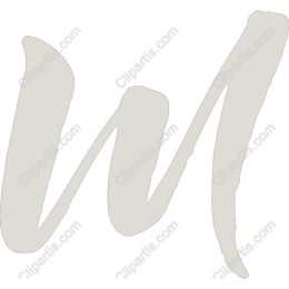 Handwritten W