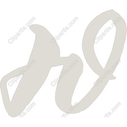 Elegant Hand-Drawn Letter H