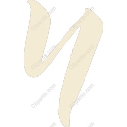 Stylized Letter V