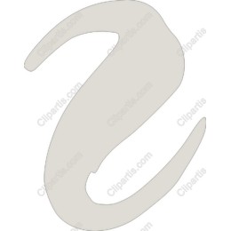 Elegant Abstract Flowing Shape