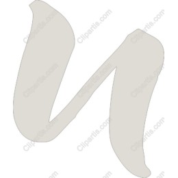 Abstract Letter N