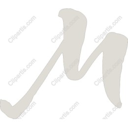 Stylized Letter M