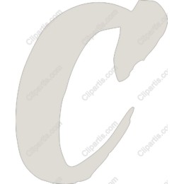 Artistic Letter C