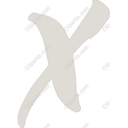 Unique Minimalist 'X'