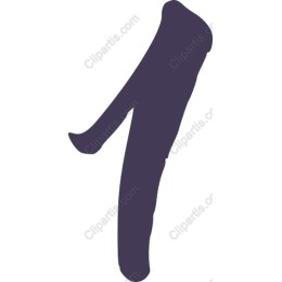 Minimalist of Number 1