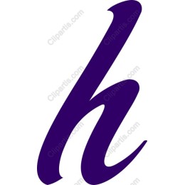 Elegant Letter h