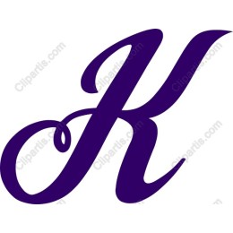 Elegant Stylized Letter K
