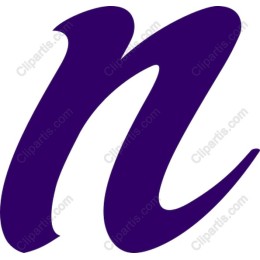 Stylized Letter N