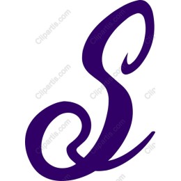 Elegant Purple Letter