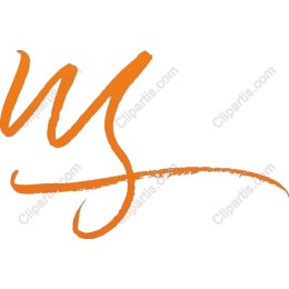Orange Brushstroke Creative