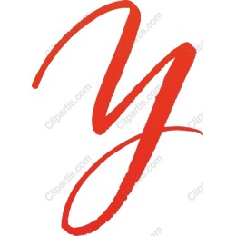 Bold Red Y