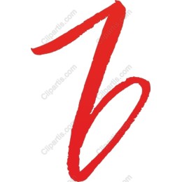 Red Brushstroke Number 3