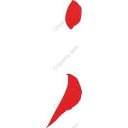 Vibrant Red Abstract