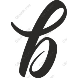 Elegant Letter b