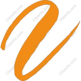 Elegant Orange Script