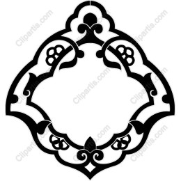 Elegant Decorative Floral Frame
