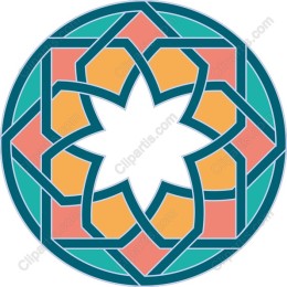 Vibrant Geometric Mandala
