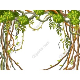 Lush Green Vine Frame
