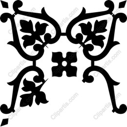 Elegant Floral Ornament