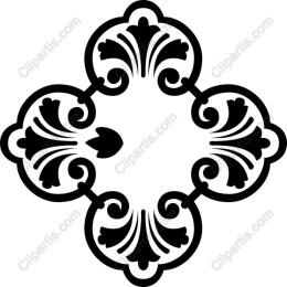 Intricate Floral Scroll