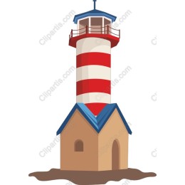 Striped Lighthouse