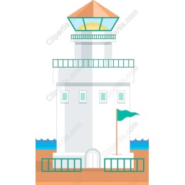 Stylish Coastal Lighthouse