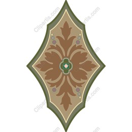 Elegant Floral Diamond