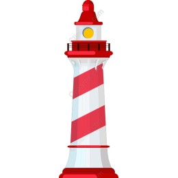 Vibrant Lighthouse