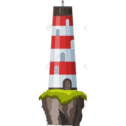 Vibrant Lighthouse