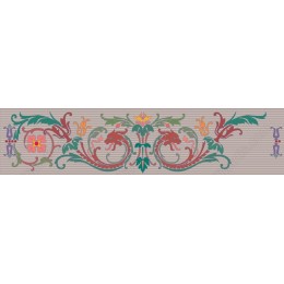 Intricate Floral and Mythical