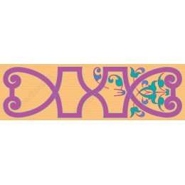 Vibrant Floral Motif in