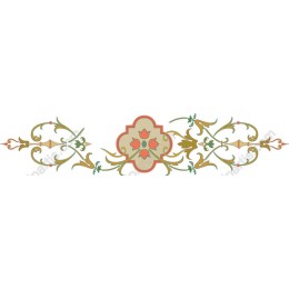 Exquisite Floral Ornament