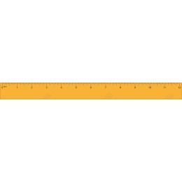 Vibrant Yellow Ruler