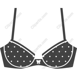 Polka Dot Bikini Top