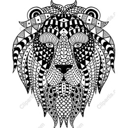 Intricate Lion