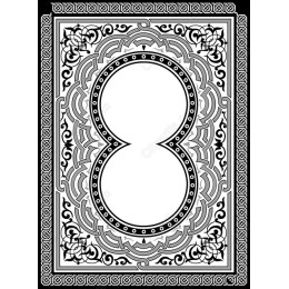 Ornate 8 Frame