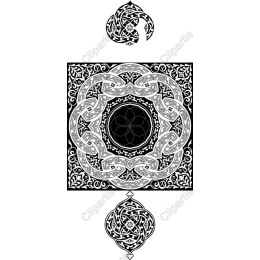 Ornate Black and White