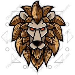 Majestic Lion Head