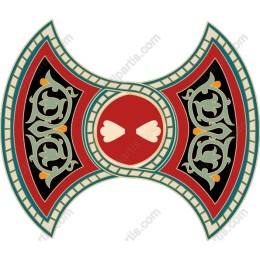 Elegant Shield of Heritage