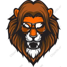 Hipster Lion
