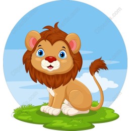 Playful Lion