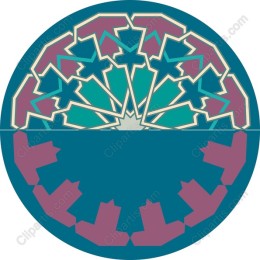 Elegant Geometric Circular
