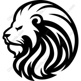 Majestic Lion Head