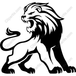 Majestic Roaring Lion