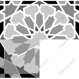 Elegant Gray Geometric Pattern