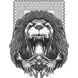 Majestic Roaring Lion